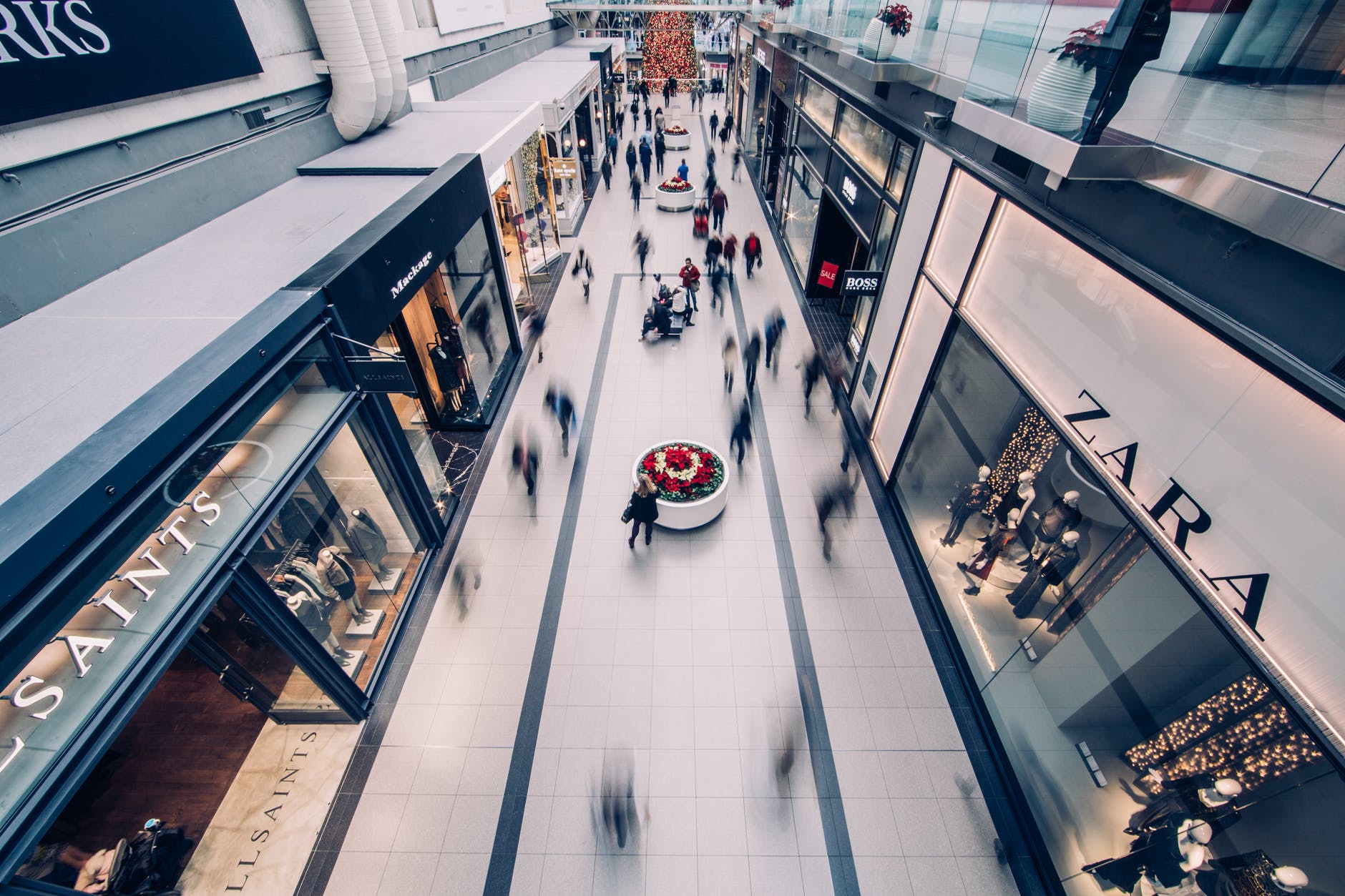 an image inside a mall